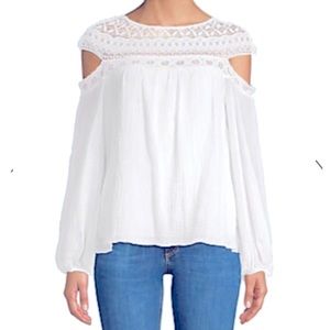 NWT Bailey 44 Cotton To Top in Black